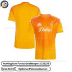 Nottingham Forest Goalkeeper Men Football Shirt 25_26-over view WITH TAG