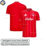 Nottingam Forest Home Men Football Shirt 25_26-over view - TAG