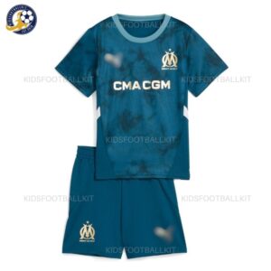 Olympique Marseille Away Kids Football Kit 2024_25-front view-b