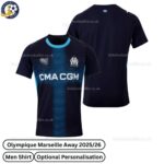 Olympique Marseille Away Men Football Shirt 2025_26-over view-b