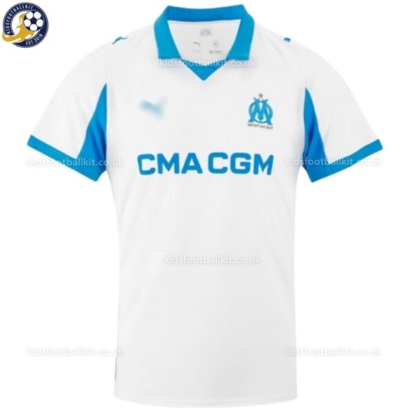 Olympique Marseille Home Men Football Shirt 2025_26-front view-b