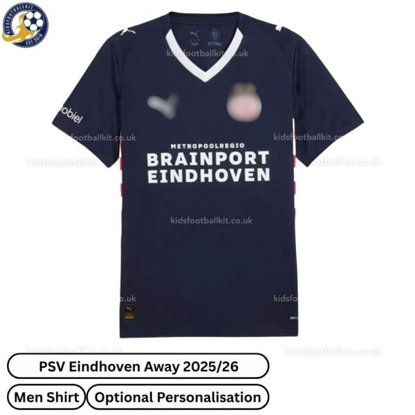 PSV Away Men Football Shirt 25_26-front view-b
