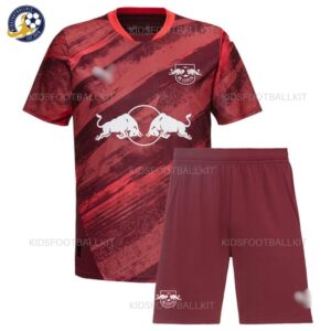RB Leipzig Away Kids Football Kit 2024_25-front view-b