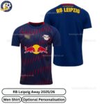 RB Leipzig Away Men Football Shirt 2025_26-over view-b