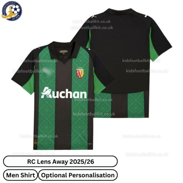 RC Lens Away Men Football Shirt 2025_26-over view-b