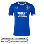Rangers Ibrox 125 Heritage Men Football Shirt 2024/25 (Front view)