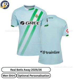 Real Betis Away Shirt 25_26 - over view WITH TAG