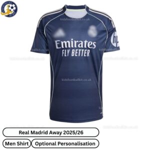 25_26 Real Madrid Away Women’s Football Shirt-front view - TAG