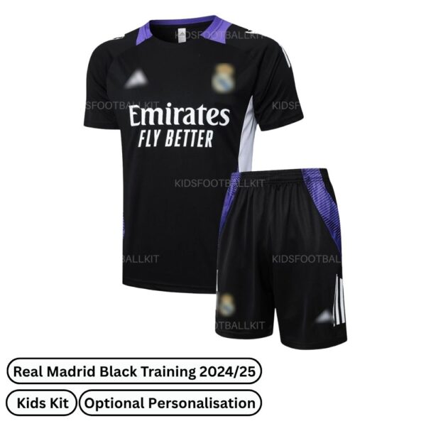 Real Madrid Training Kids Football Kit 2024/25 - Front view