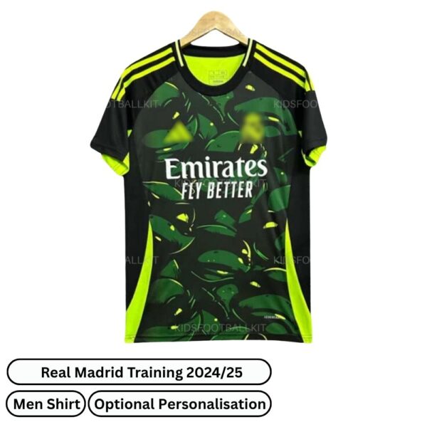 Real Madrid Training Men Football Shirt 2024/25 (Front view)