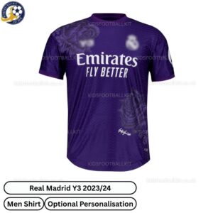 Real Madrid Y3 Purple Men Shirt 2023/24 - TAG