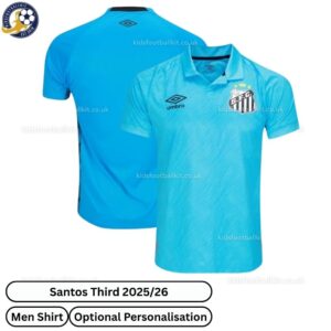 Santos 25/26 Third Men Football Shirt - Over View WITH TAG