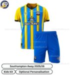 Southampton Away Kids Football Kit 2025_26-front view-b