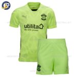 Southampton Goalkeeper Kids Football Kit 2024_25-front view-b
