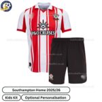 Southampton Home Kids Football Kit 2025_26-front view-b