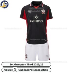 Southampton Third Kids Football Kit 2025_26-front view-b