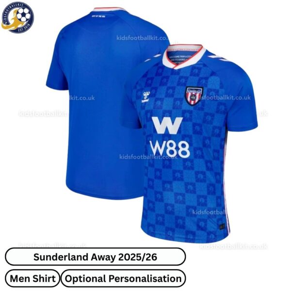 Sunderland Away Men Football Shirt 2025/26 - Over View WITH TAG