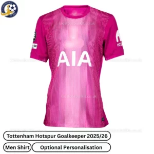 Tottenham Hotspur Goalkeeper Men Football Shirt 25_26 - purple front view-r