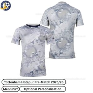 Tottenham Pre-Match Men Football Shirt 2025/26 - Over View WITH TAG