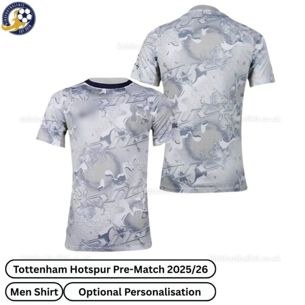Tottenham Pre-Match Men Football Shirt 2025/26 - Over View WITH TAG