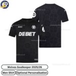 Wolves Goalkeeper Men Football Shirt 25_26-over view WITH TAG