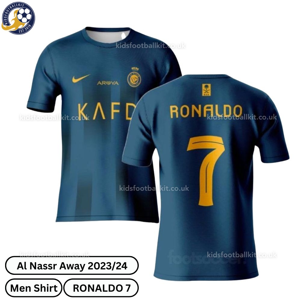 Al Nassr Away Men Shirt 23/24 RONALDO Best Price 2025