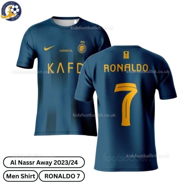 Al Nassr Away Men Shirt 23/24 RONALDO 7 | Best Price 2026