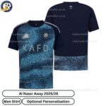 Al Nassr Away Men Football Shirt 2025_26-over view