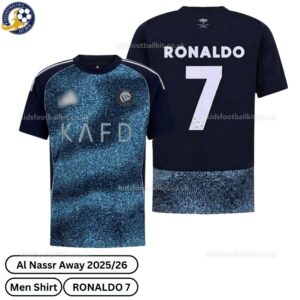 Al Nassr Away Men Football Shirt 2025_26 -RONALDO 7 - over view
