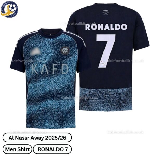 Al Nassr Away Men Football Shirt 2025_26 -RONALDO 7 - over view