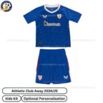 Athletic Club Away Kids Football Kit 2024_25-front view