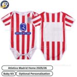 Atletico Madrid Home Baby Football Kit 2025_26 - over view WITH TAG