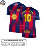 Barcelona Home Men Football Shirt 2025_26 – LAMINE YAMAL 10-over view