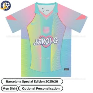 Barcelona Karol G Special Edition Men Football Shirt 25_26-front view