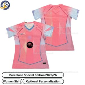 Barcelona Special Edition Women Football Shirt 2025_26 – Pink-over view