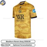 Blackburn Rovers Away Men Football Shirt 2025_26-front view