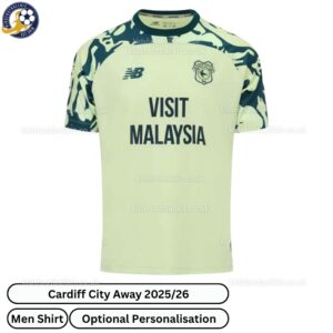 Cardiff City Away Men Football Shirt 2025_26-front view