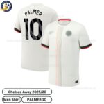 Chelsea Away Men Football Shirt 2025_26 – PALMER 10-over view