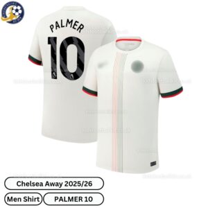 Chelsea Away Men Football Shirt 2025_26 – PALMER 10-over view