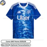 Como 1907 Home Men Football Shirt 2025_26-front view