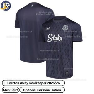Everton Away Goalkeeper Men Football Shirt 2025_26-over view