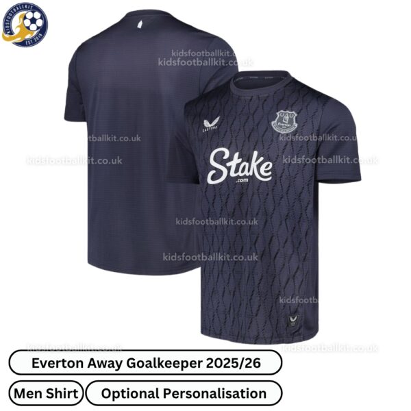 Everton Away Goalkeeper Men Football Shirt 2025_26-over view