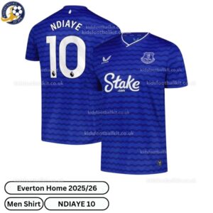 Everton Home Men Football Shirt 2025_26 – NDIAYE 10-over view