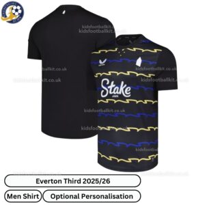 Everton Third Men Football Shirt 2025_26-over view