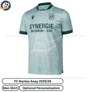 FC Nantes Away Men Football Shirt 2025_26-front view
