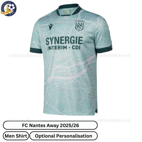 FC Nantes Away Men Football Shirt 2025_26-front view