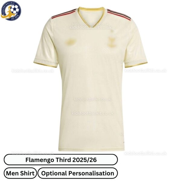 Flamengo Third Men Football Shirt 2025_26-front view