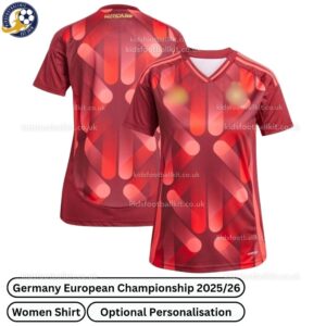 Germany European Championship Women Football Shirt 2025_26-over view
