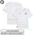 Iceland Away Men Football Shirt 2025_26-over view