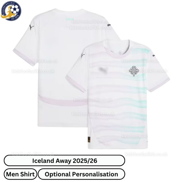Iceland Away Men Football Shirt 2025_26-over view